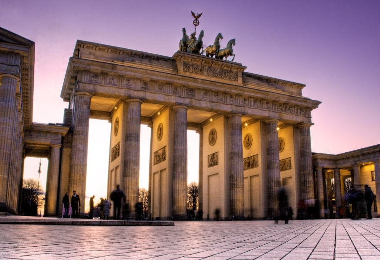 ドイツ、ベルリンのブランデンブルク門