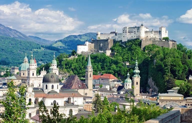 Vista de Salzburgo