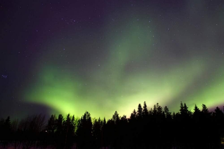 Aurora Boreal, Laponia finlandesa