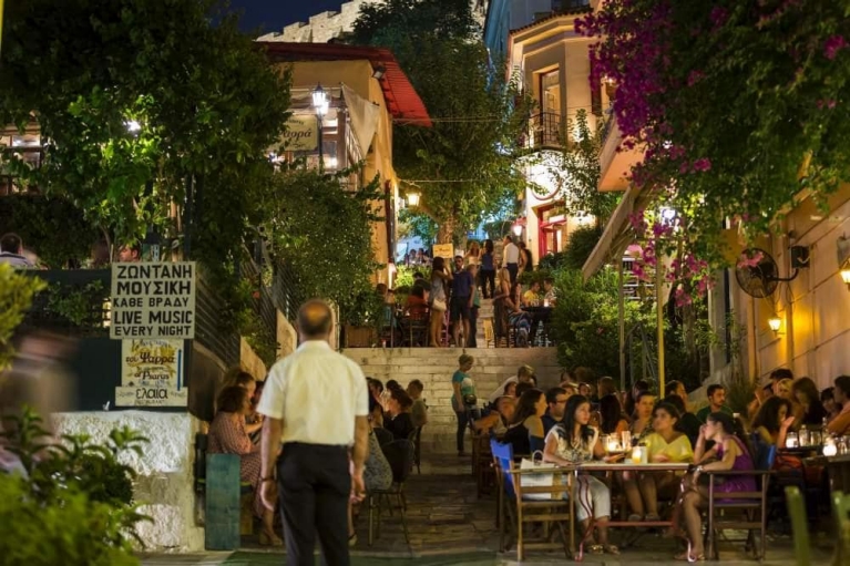Restaurantes em Plake, Atenas