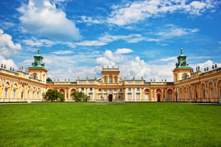 Palácio Real Wilanow em Varsóvia